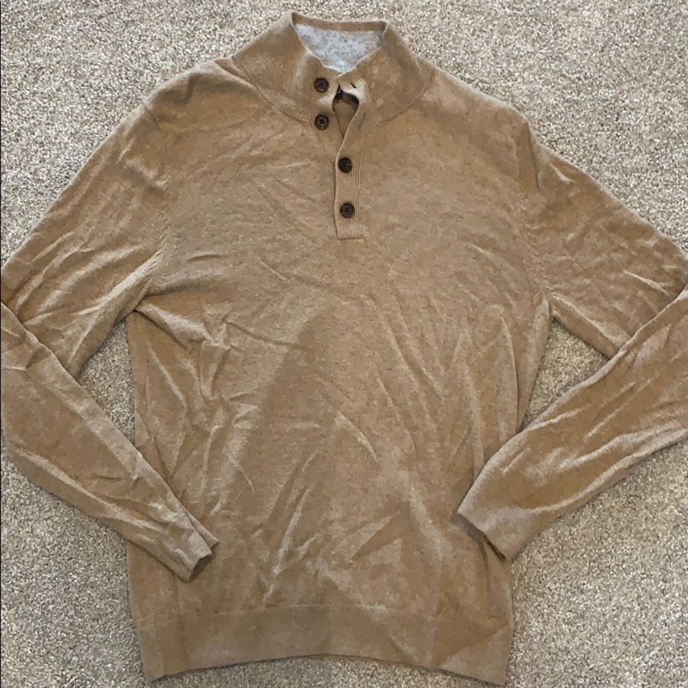 Express Men’s Tan Sweater